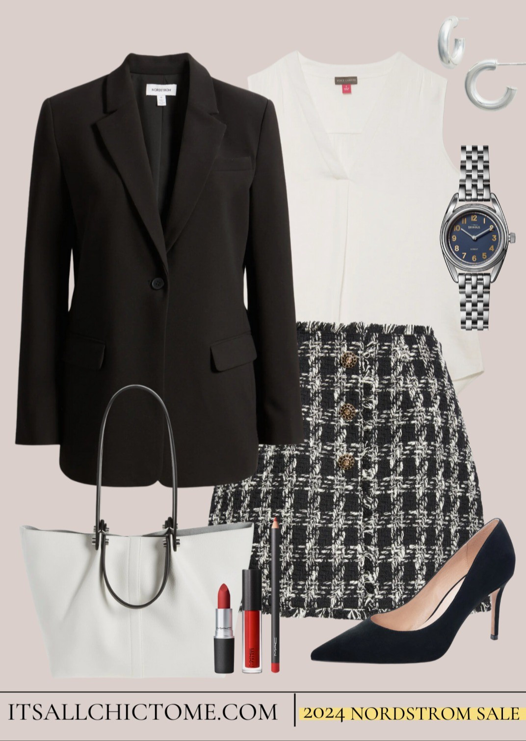 Nordstrom Anniversary Sale, NSALE, Work Wear, Vince Camuto, Tweed Miniskirt, AllSaints

#LTKxNSale #LTKWorkwear #LTKShoeCrush