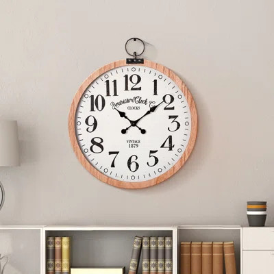 Dilsey American Clock Co. Vintage Pocket Watch Wall Clock - 27.5 | Wayfair North America