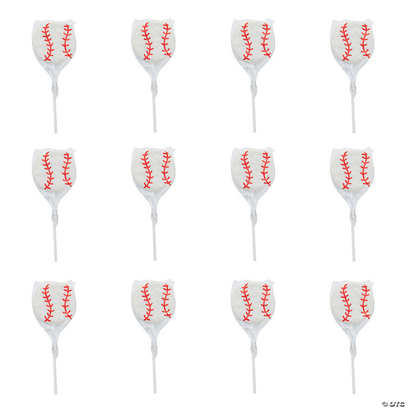 Baseball Lollipops - 12 Pc. | Oriental Trading Company