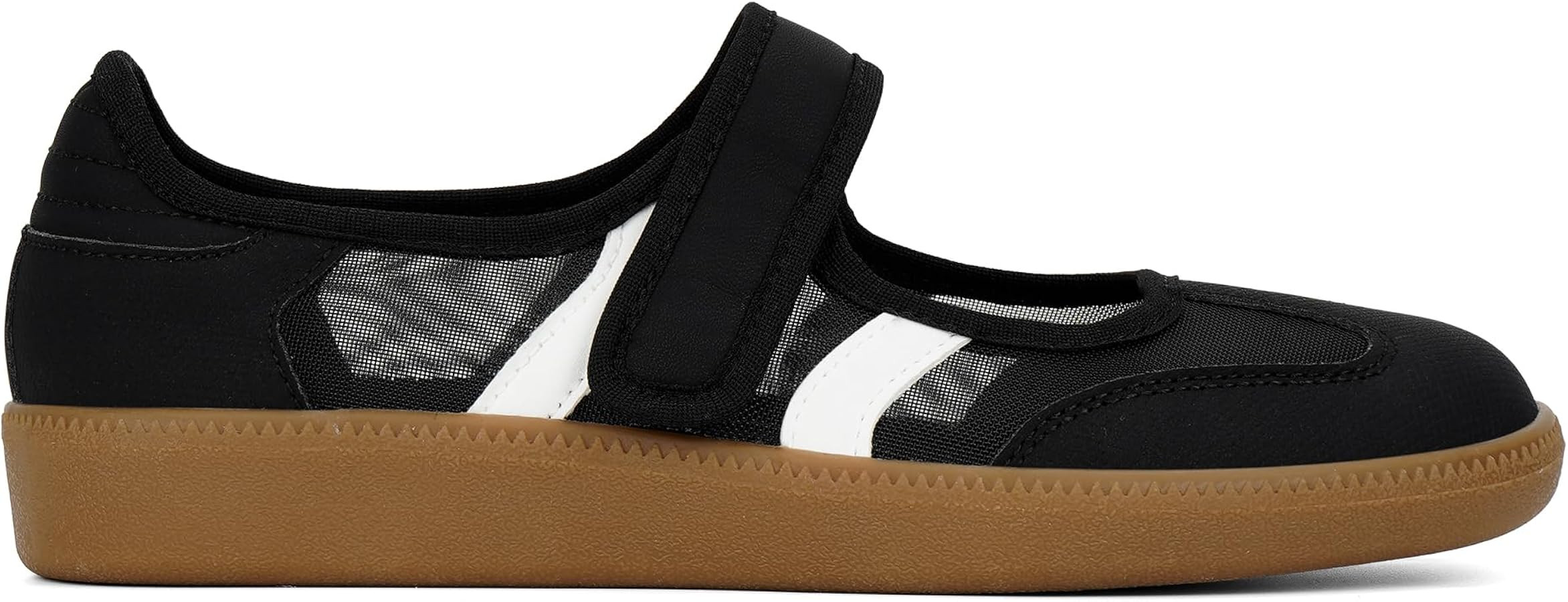 Round Toe Mary Jane Shoes,Hook and Loop,Lightweight Footwear,Women Fashion Sneakers for Walking, ... | Amazon (US)