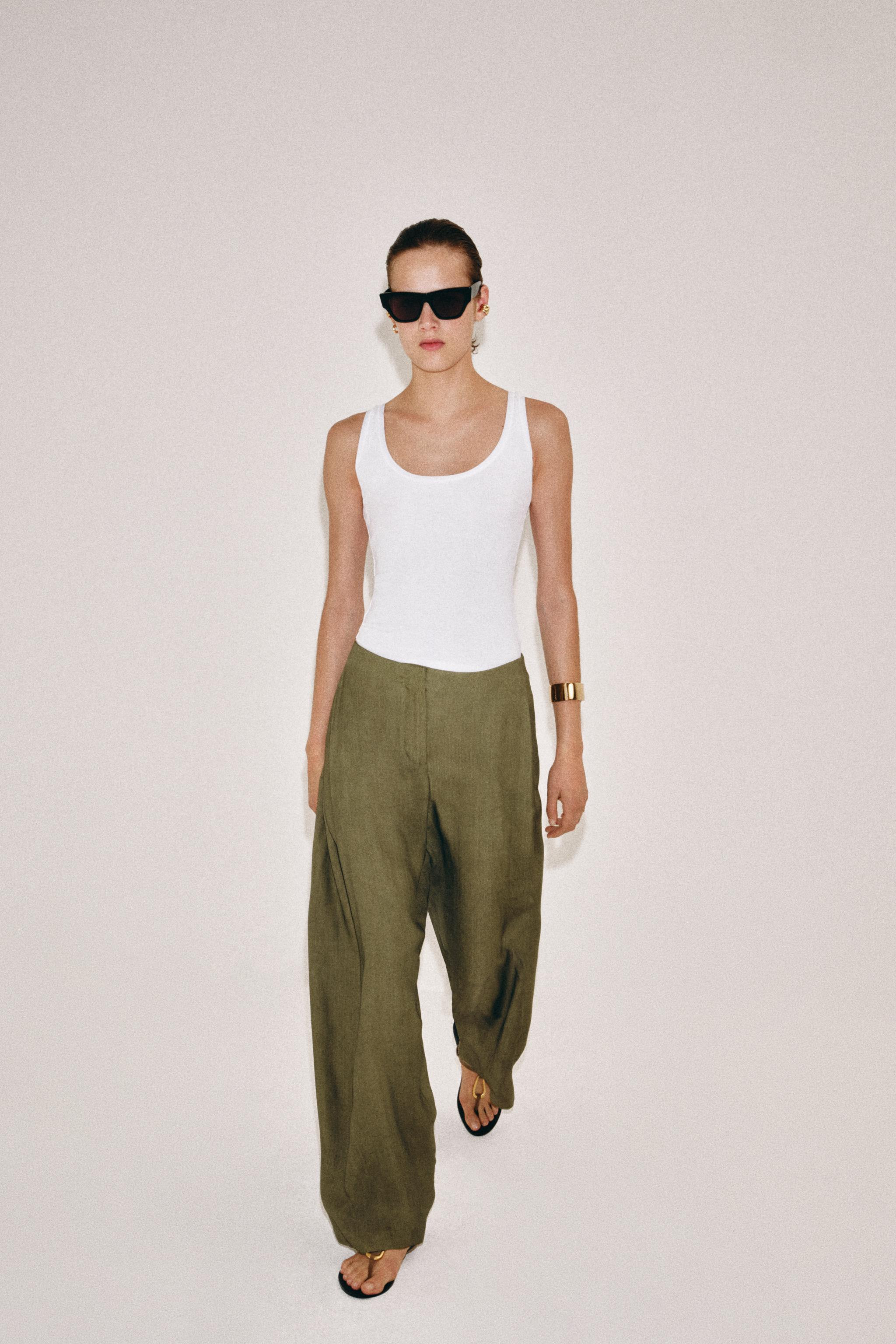 COMBINATION STRAP T-SHIRT | Zara US