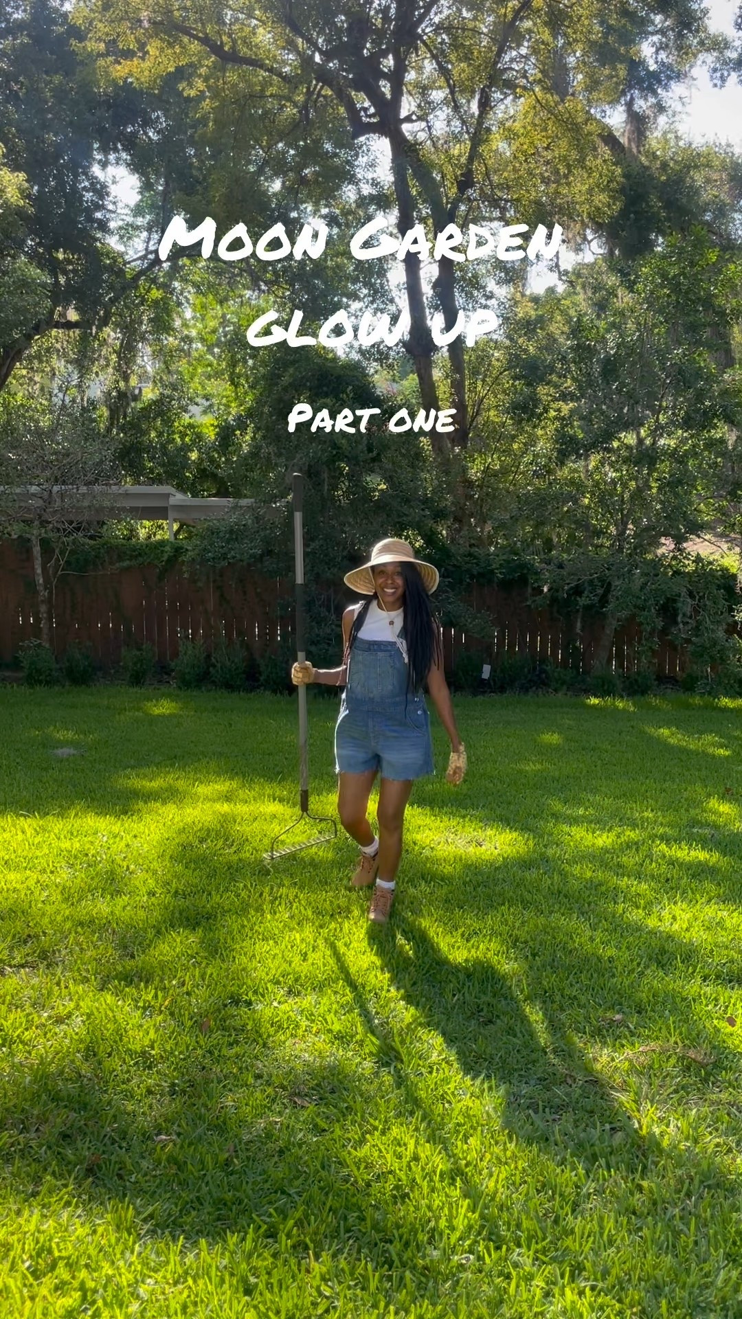 Here in Florida, it’s so hot during the day so I decided to give my backyard a moon garden makeover, so I could enjoy it at night. #homedepot