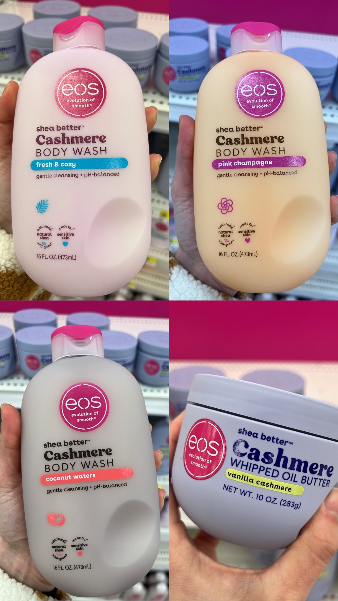 NEW EOS Body Washes!! 