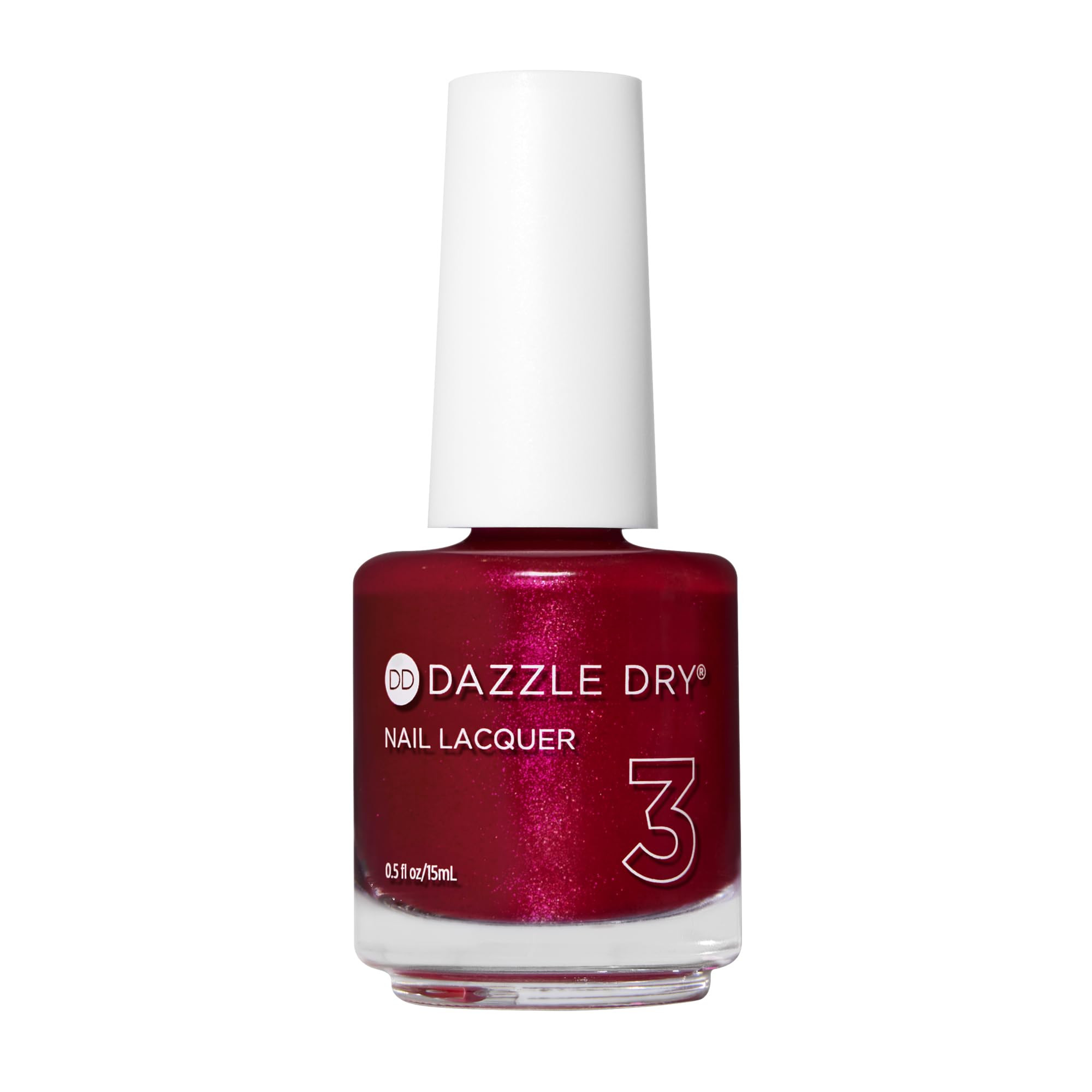 Dazzle Dry Nail Lacquer (Step 3) - Apple Of My Eye - A ruby red with magenta shimmer. Full-covera... | Amazon (US)