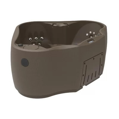 AquaRest Discover AR300 Standard 2-Person 20-Jet Oval Plug & Play Hot Tub with LED Waterfall and Friction Heating | Wayfair North America