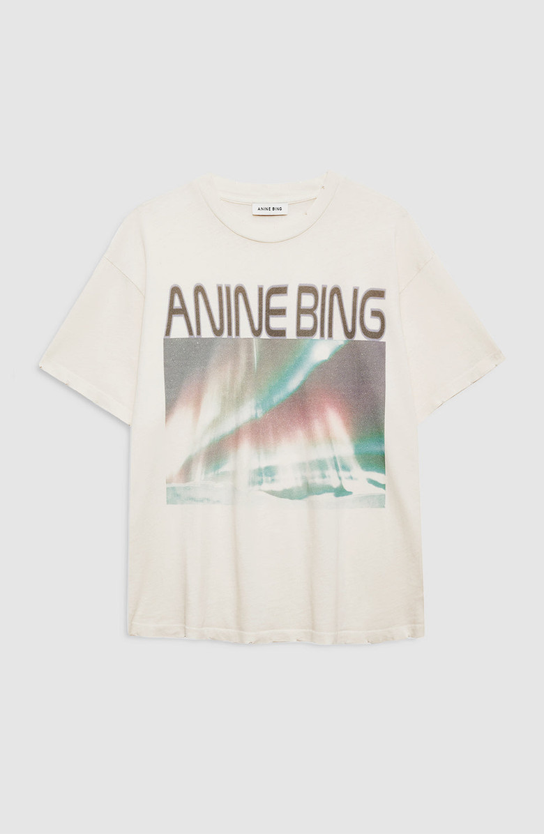 ANINE BING Cade Tee Northern Lights T-Shirt | Nordstrom | Nordstrom