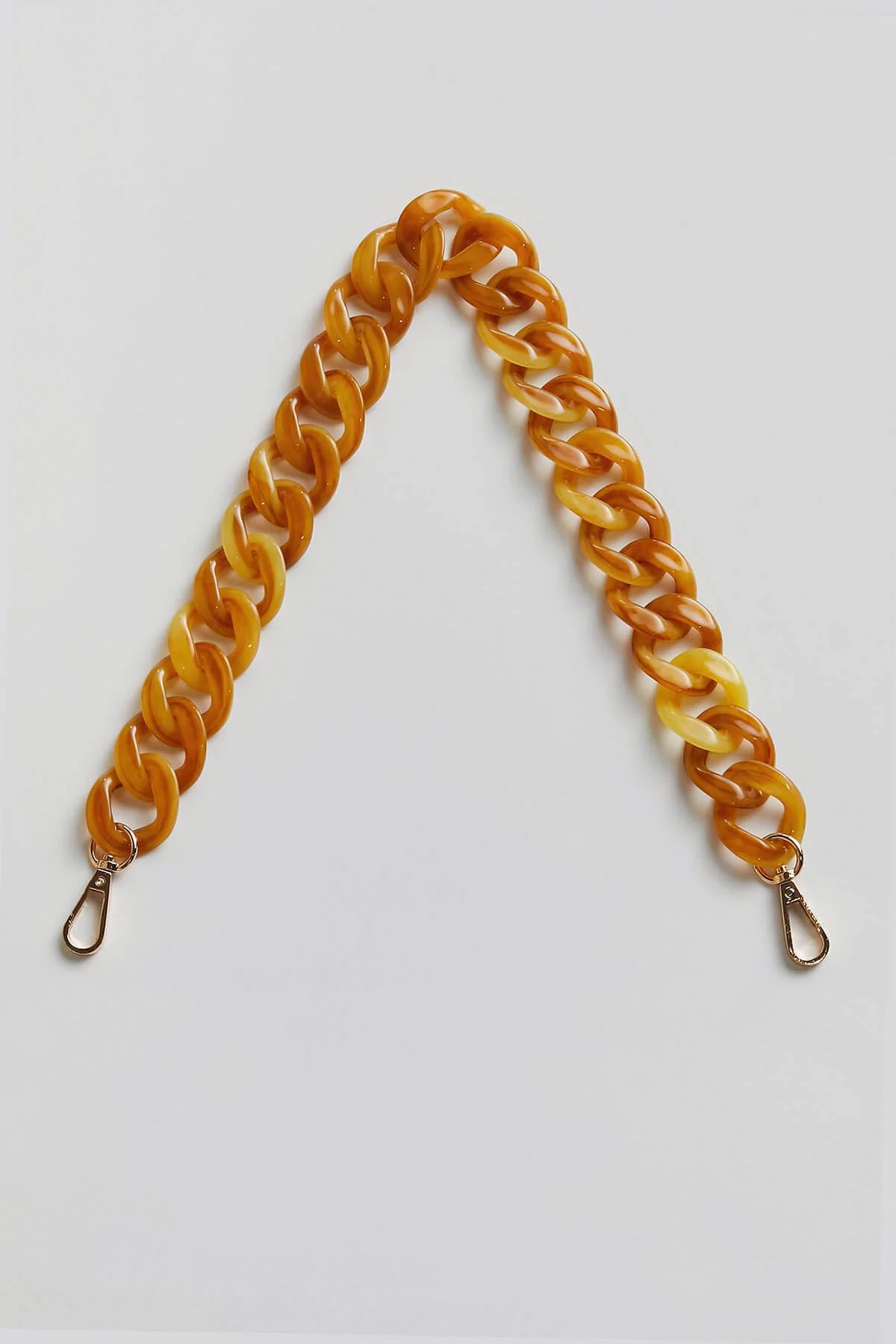 Resin Marbleized Camel Chain Strap | Social Threads