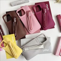 With Box Lipstick Rhod Phone Case for iPhone 16 17 Air 15 14 13 12 11 Pro Max Plus Makeup Lip Gloss Holder Silicone Back Cover | AliExpress (US)