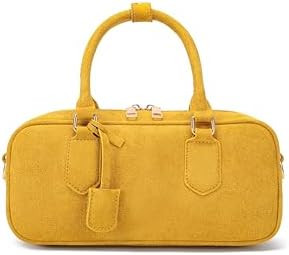 JOLLQUE Faux Suede Crossbody Bag for Women, Autumn Winter Handbags Purse, Fashion Small Designer ... | Amazon (US)