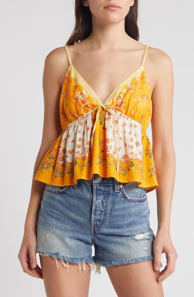 Free People Double Date Floral Camisole | Nordstrom | Nordstrom