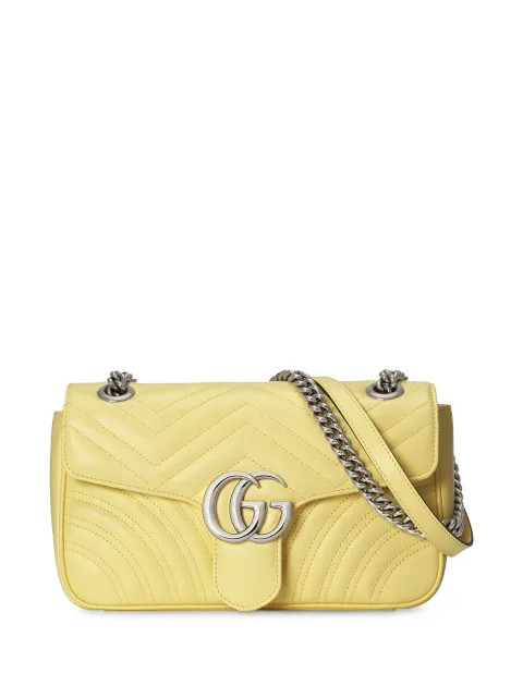 Bolsa tiracolo GG Marmont pequena | FarFetch (BR)