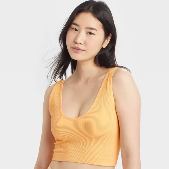 Women's Seamless Ribbed Reversible Tank Top - Colsie™ | Target