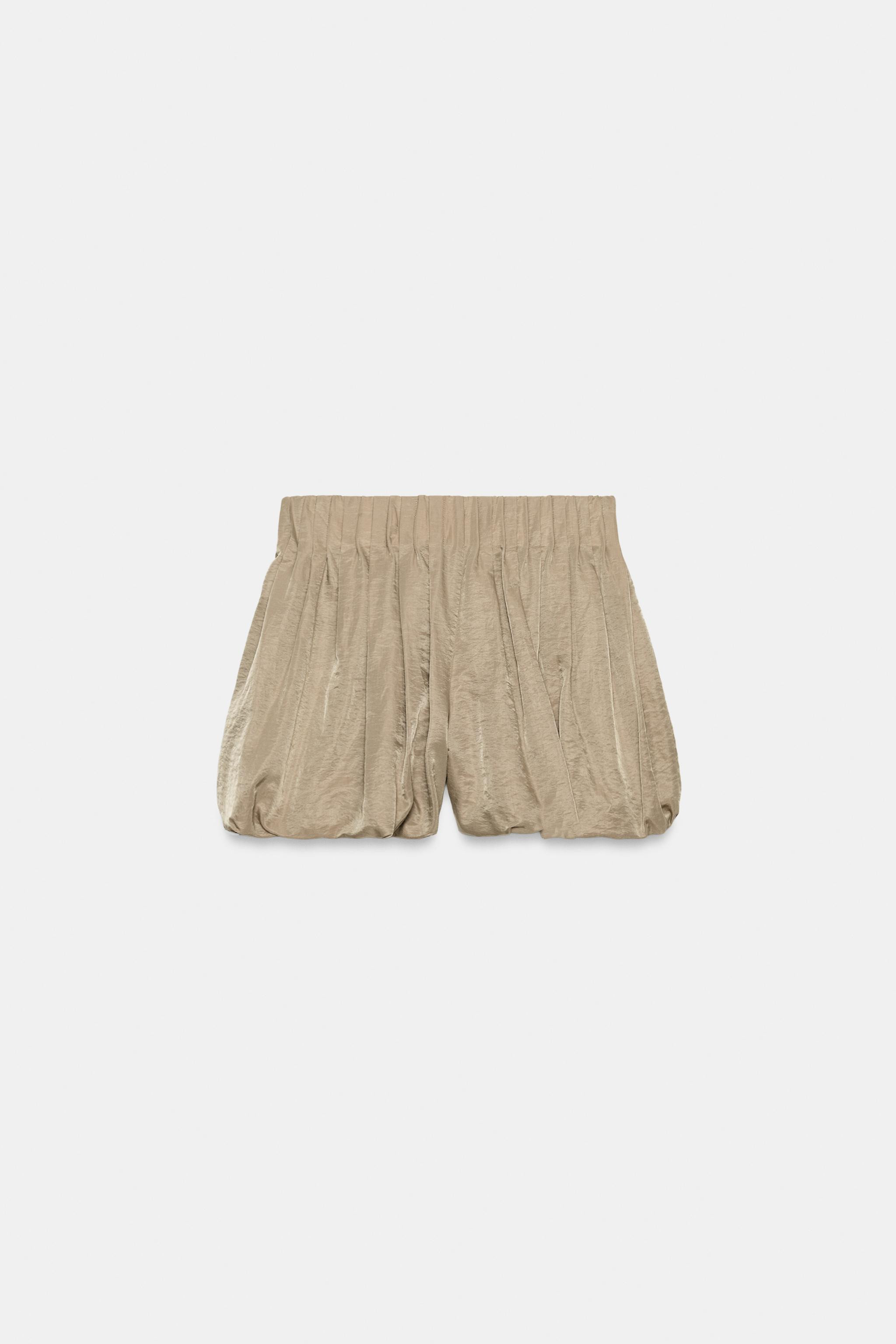 BALLOON SHORTS WITH BUCKLE | Zara US