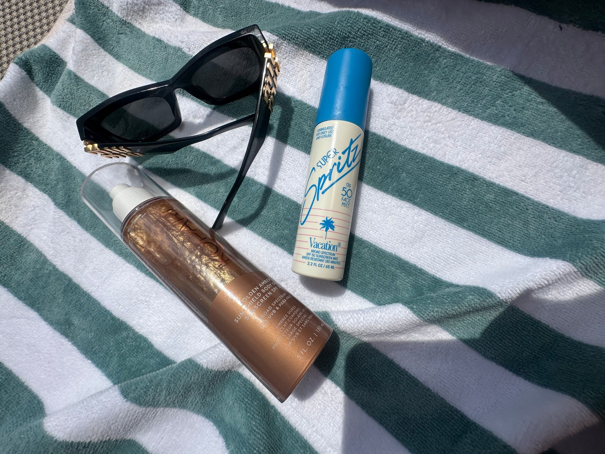 poolside essentials! a few of my fave sunscreens and these miu miu sunglasses . this kopari glow oil has spf 30 and makes your skin look soooo good

#LTKSummerEdit #LTKStyleTip #LTKSeasonal