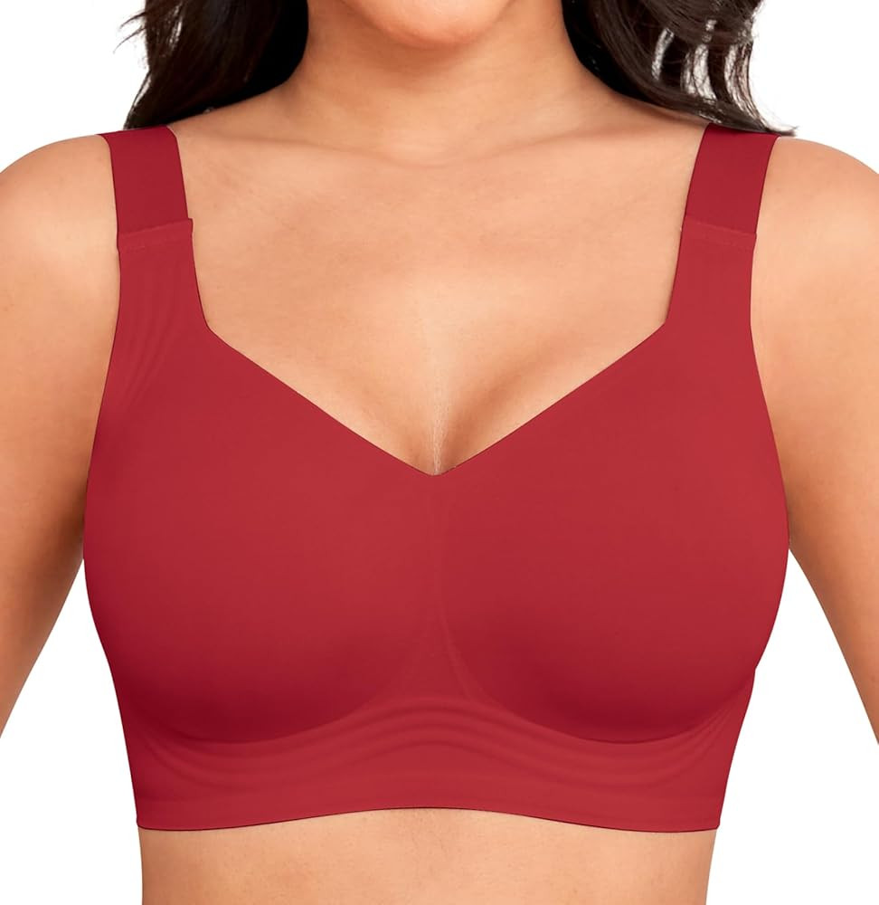 Wirefree Bras Full Coverage No Underwire Wireless Padded Bras | Amazon (US)