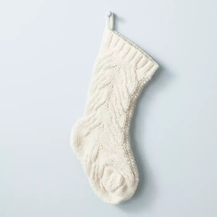 Chunky Cable Knit Stocking