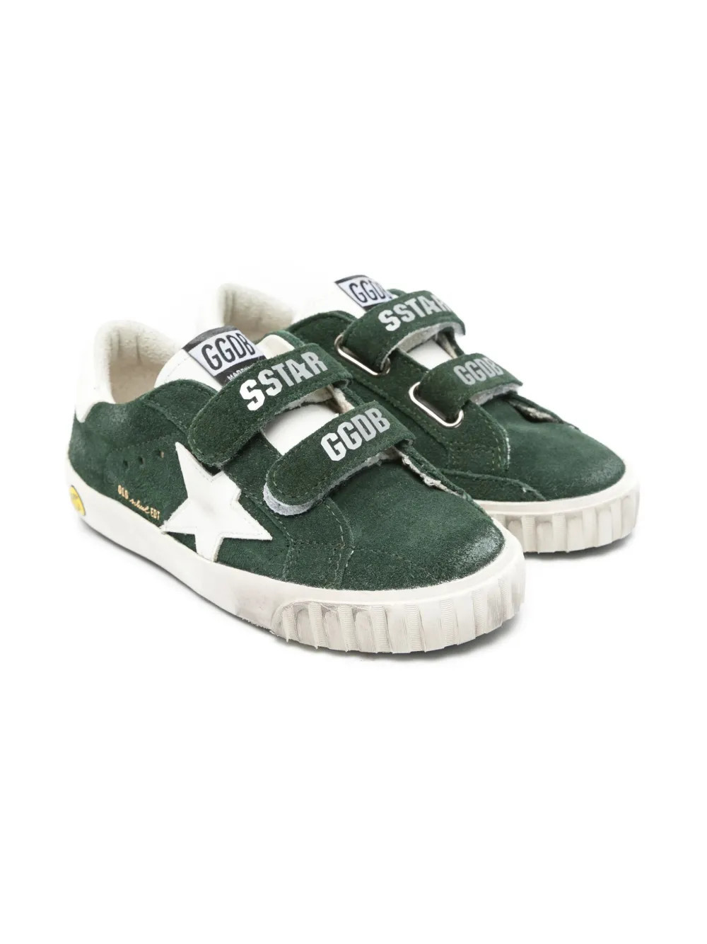 Golden Goose Kids Old School sneakers - Green | Farfetch Global