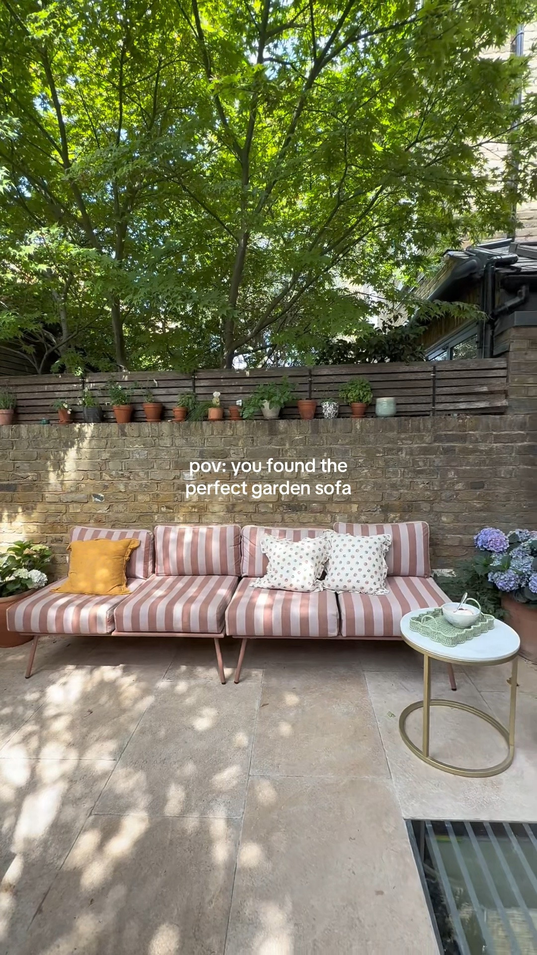 Our new garden sofa for our little London garden. We went for two of these ❤️🩷

#LTKuk #LTKsummer #LTKhome