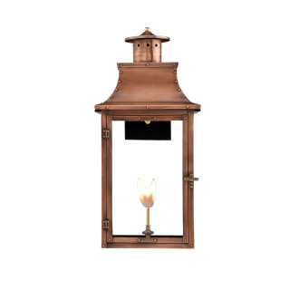 Royal 13" Wide Outdoor Wall-Mounted Lantern Natural Gas Configuration | Build.com, Inc.