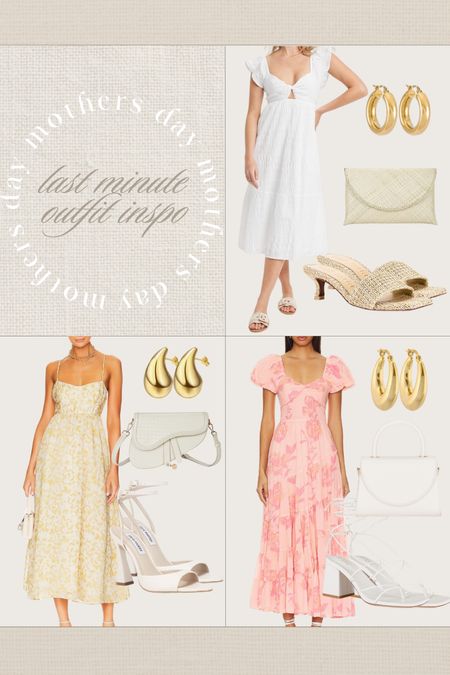 Last minute Mother’s Day outfits 🤎

#mothersday #mothersdayoutfits #lastminute #revolve #relovepicks #springdresses #accessories 

#LTKFindsUnder100 #LTKSeasonal #LTKStyleTip