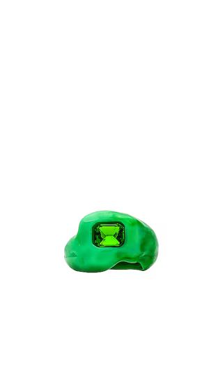 Helio Ring in Green | Revolve Clothing (Global)
