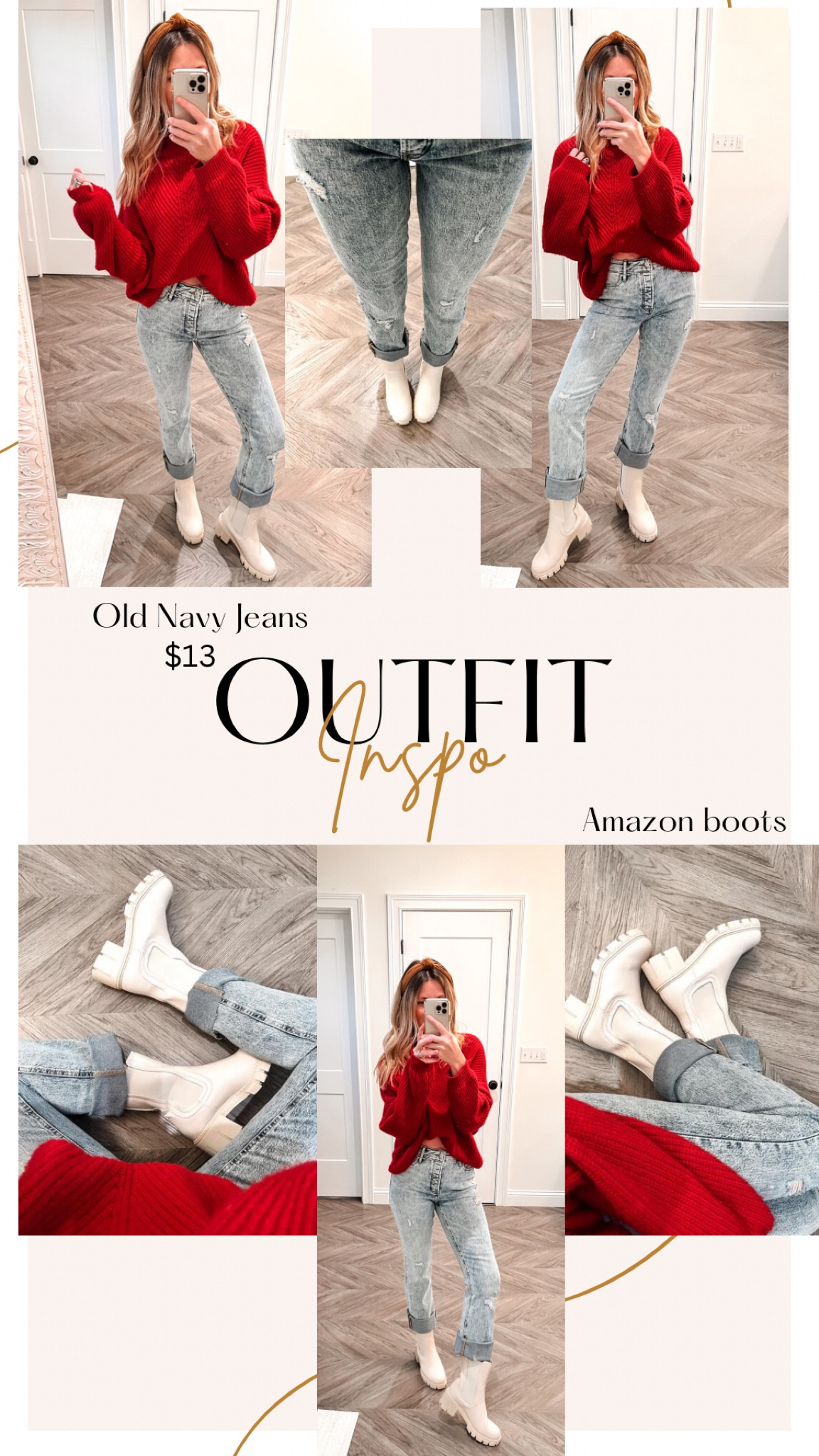 ✨Outfit Inspo✨

This is what I’ll be wearing for Thanksgiving. Super comfortable, just how I like it! My jeans are only $13, but it ends tonight!

#thanksgiving #thanksgivingoutfit #ootd #outfitinspo #amazon #target #oldnavy #ltk 

#LTKsalealert #LTKstyletip #LTKCyberweek