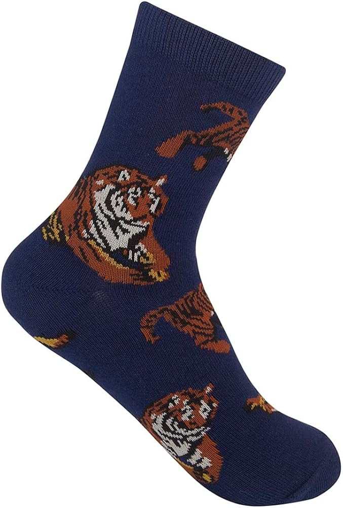 FUNATIC Animal Socks for Kids Ages 7-10, One Size Fits Most, Unisex - Zoo Wildlife Gift Idea for ... | Amazon (US)