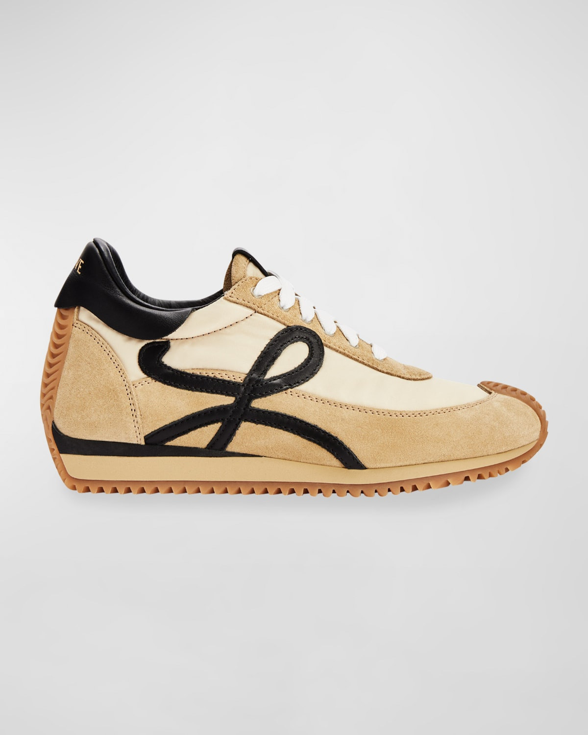 Flow Runner Suede and Leather Sneakers | Neiman Marcus