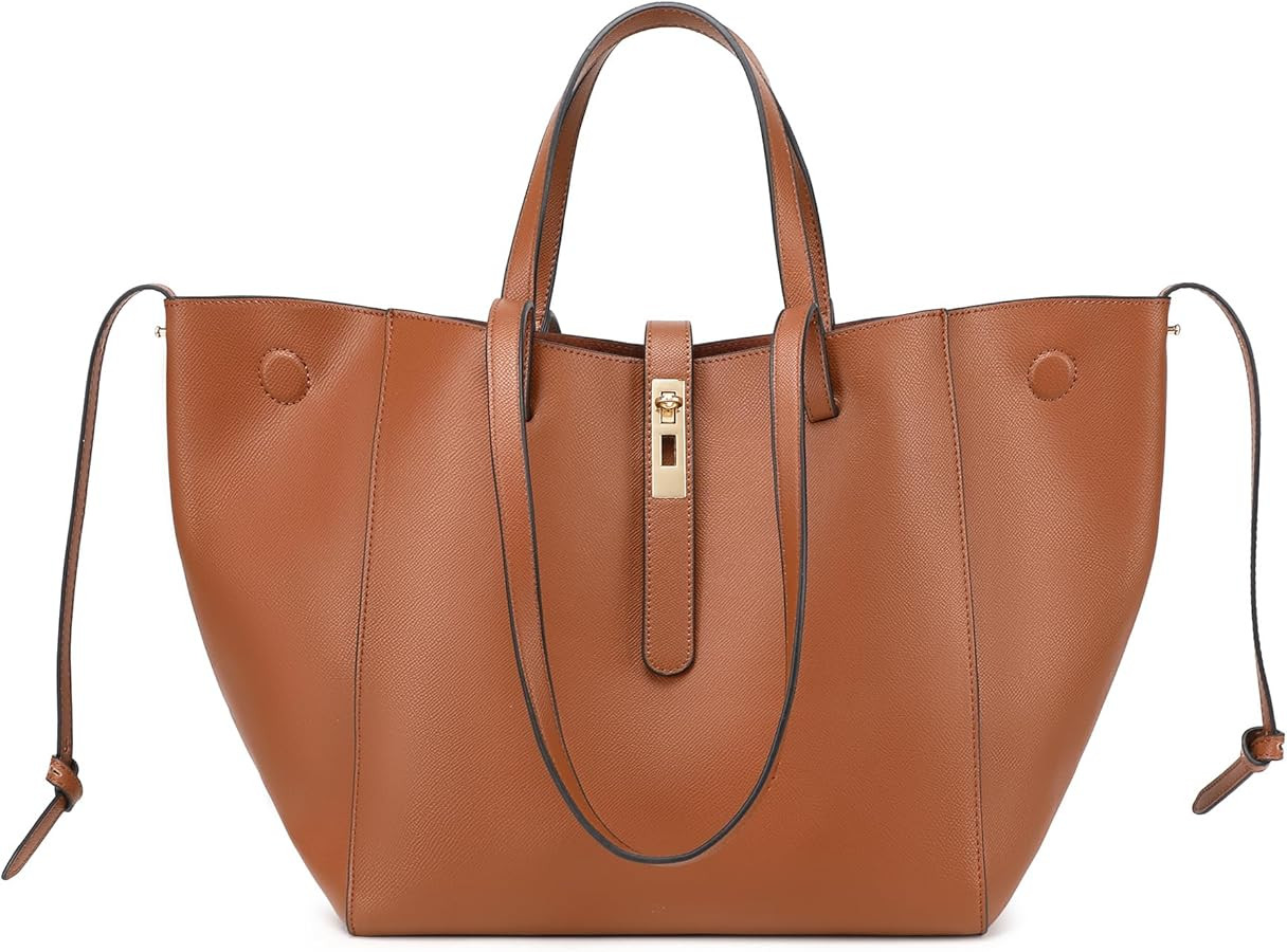 sqlp Large Work Tote Bag for Women Designer Purses and Handbags Big Bucket bags Womens Travel Sho... | Amazon (US)