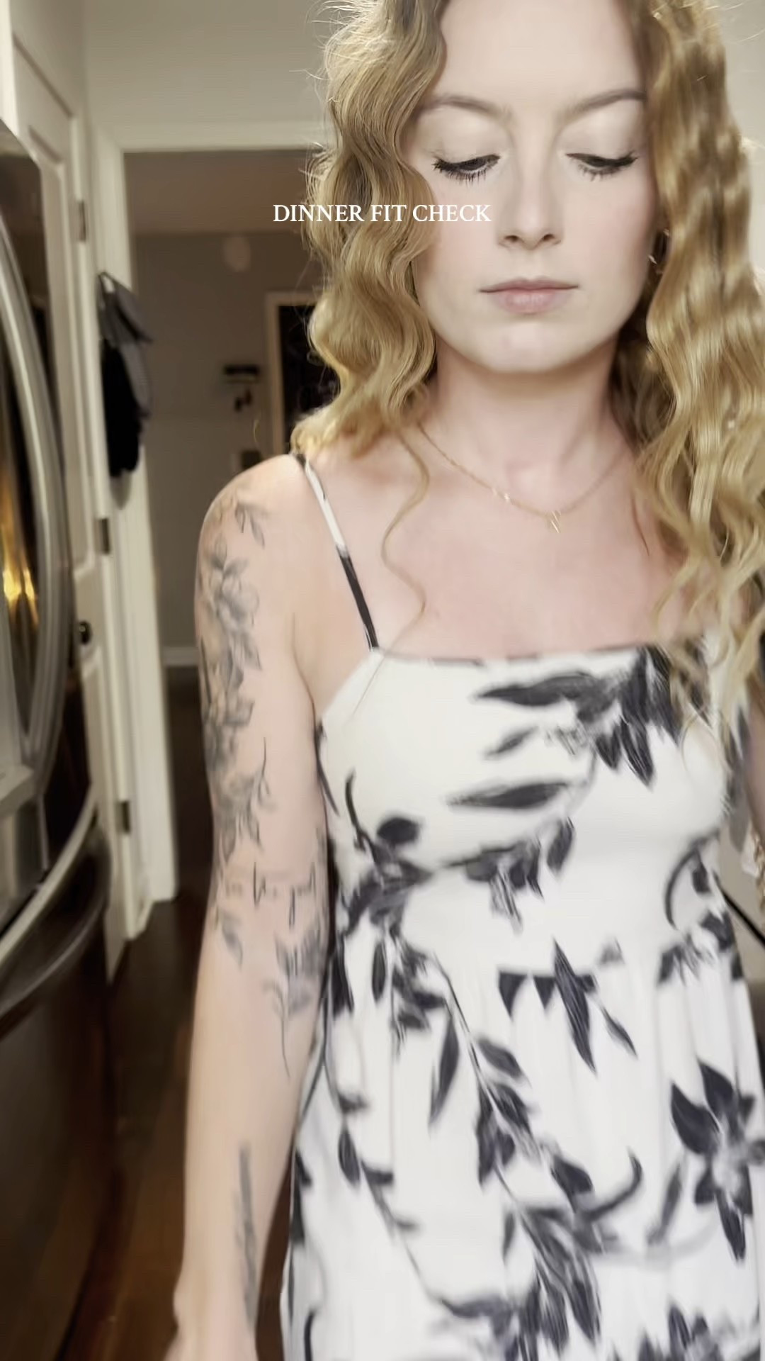 Love how my dress matches my tattoos 😂👗 I can’t find the exact dress but linked one similar! #fitcheck #dinneroutfit #summeroutfit #outfitideas #summerdress #lifestyle #CapCut 

#LTKFindsUnder50 #LTKSeasonal #LTKPetite