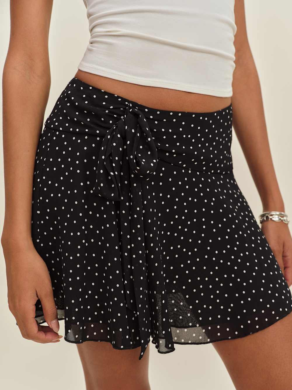 Jasmine Low Waist Skirt | Reformation (Global)