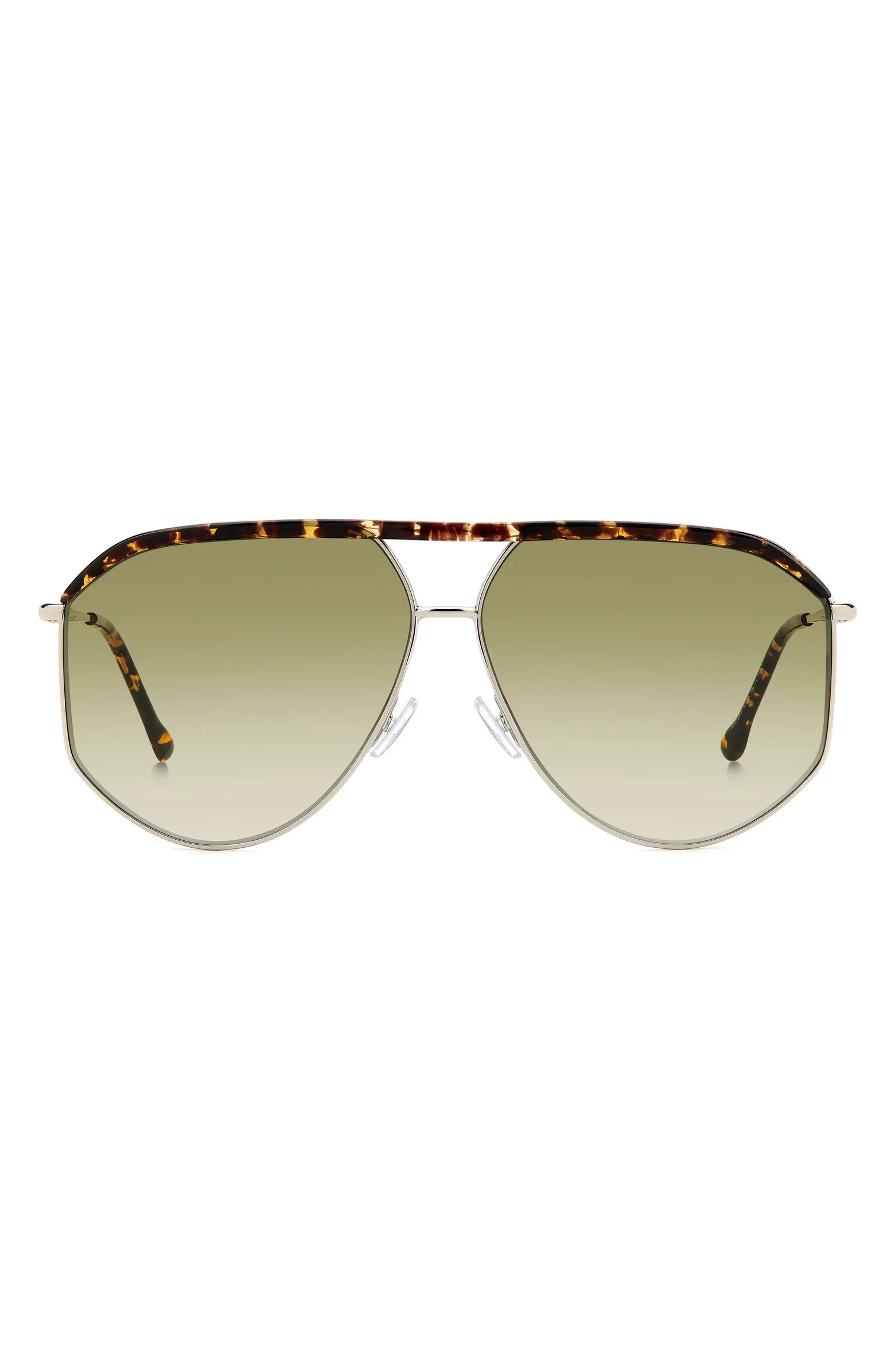 64mm Oversize Aviator Sunglasses | Nordstrom