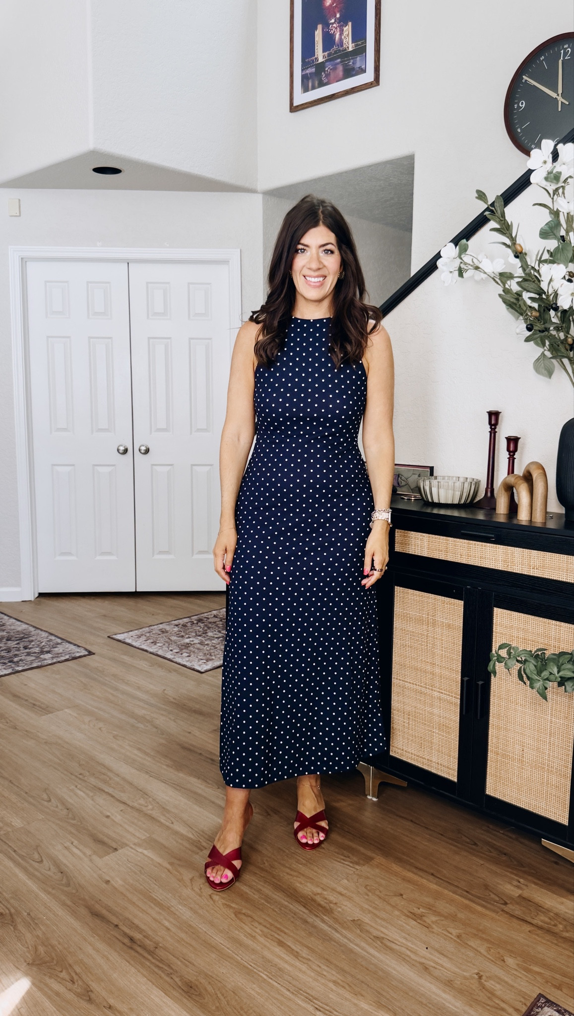 Spring trends: polka dots
In a medium dress 

#LTKOver40 #LTKMidsize #LTKTall