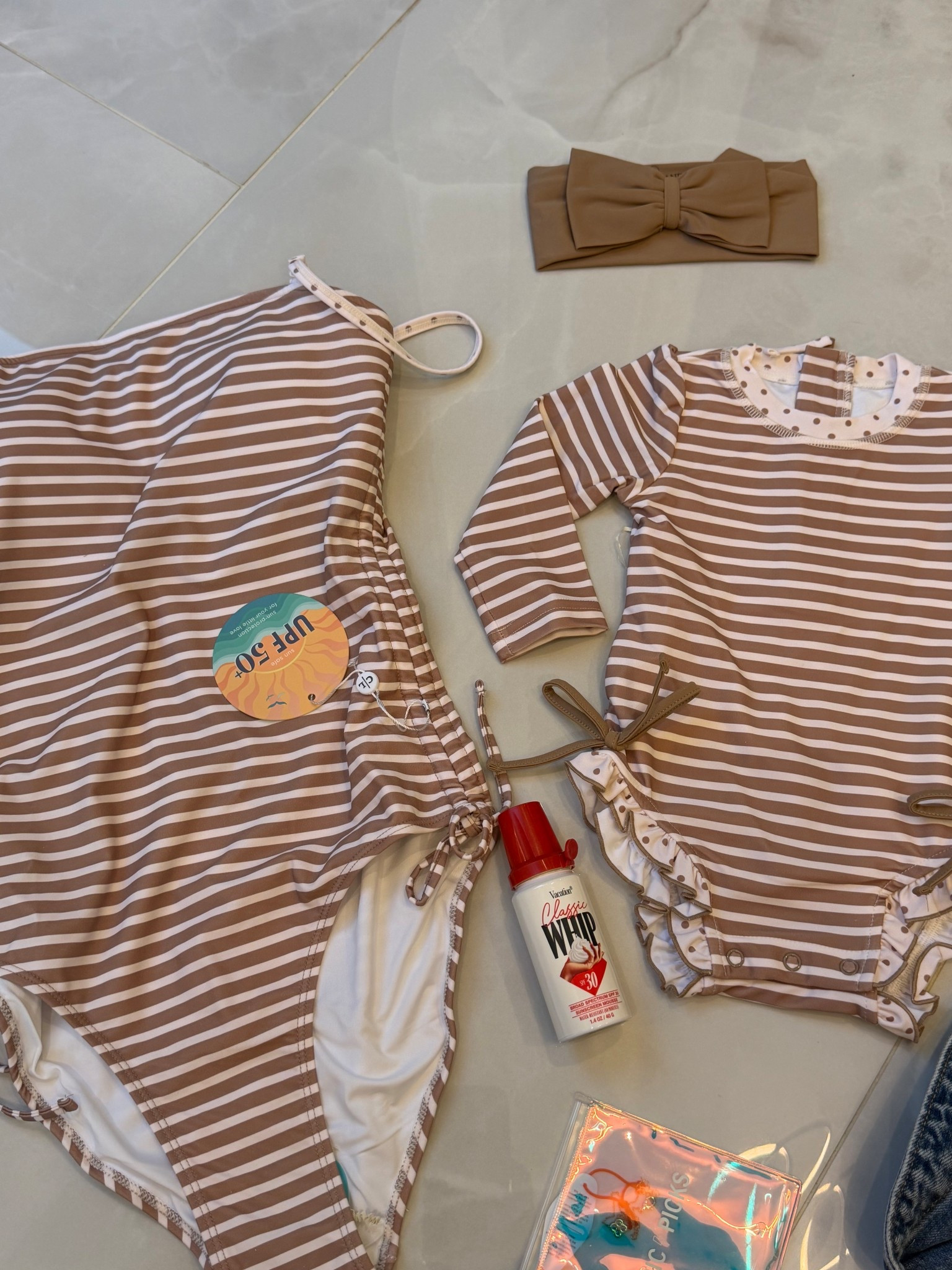 20% off code Linc20 until Sunday! Matching family swimsuits!! Mommy and me- got linc and daddy matching too!! On sale!

Swimsuits 
Spring break 
Baby 
Girl mom 
Boy mom 
Family swimsuits 
Matching swimsuit 

#LTKBaby #LTKmomlife #LTKTravel