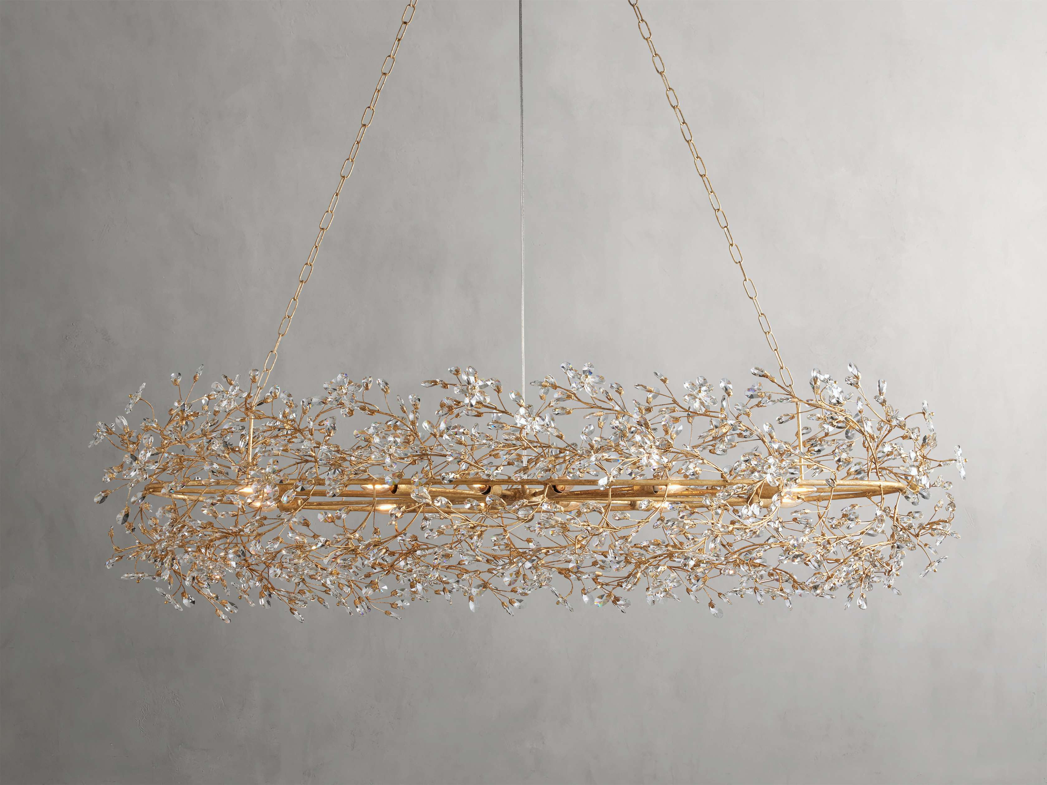 Fiore Oval Chandelier | Arhaus
