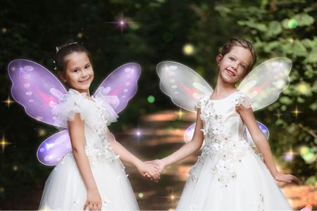 Imagine the kids running around the dance floor, backyard, slumber party you name it with these magical LED fairy wings?! 

#LTKFestival #LTKkids #LTKFind