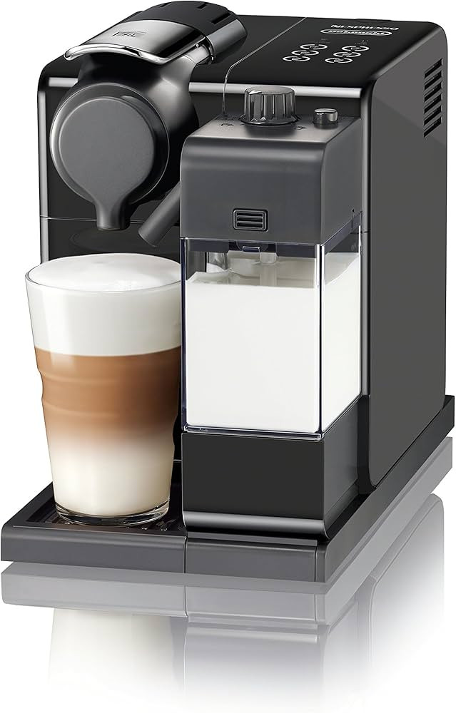 Nespresso Lattissima Touch Espresso Machine with Milk Frother by De'Longhi, Washed Black | Amazon (US)