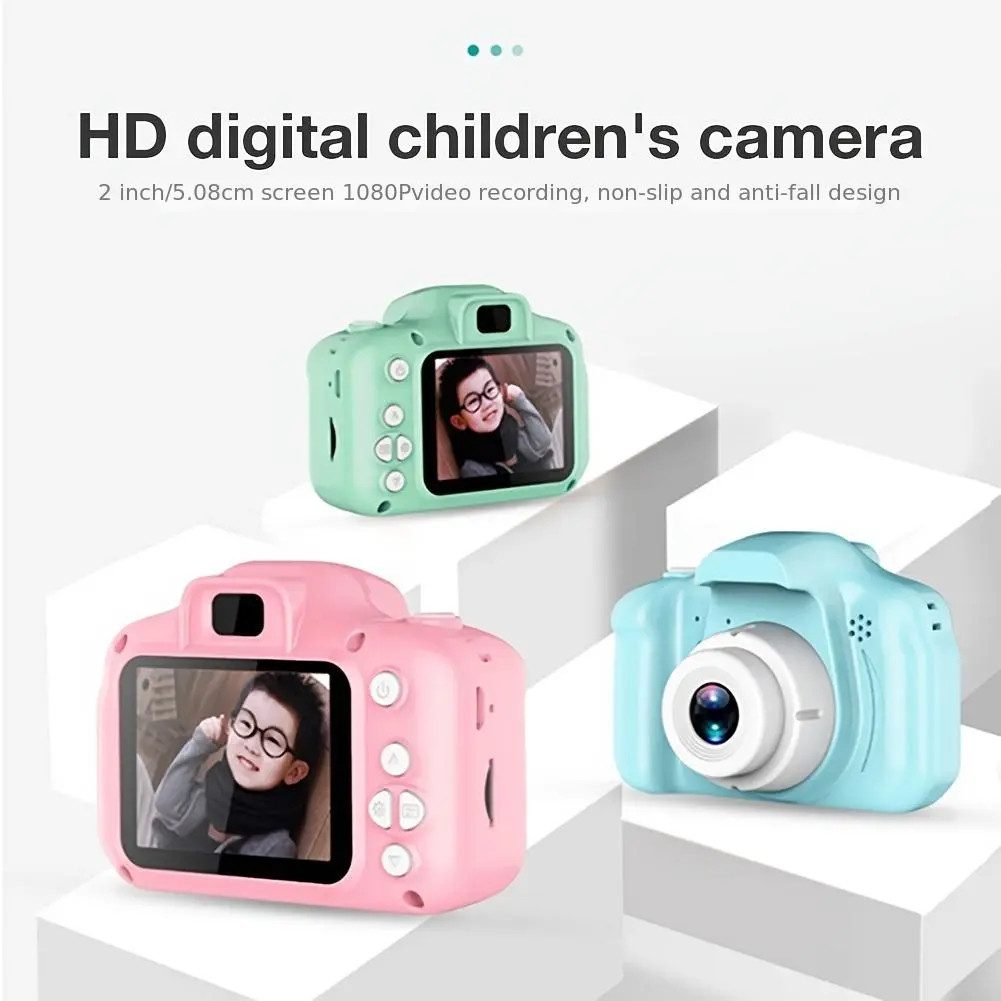 Children's Camera Waterproof 1080P HD Screen Camera Video Toy 8 Million Pixel Kids Cartoon Cute C... | Temu Affiliate Program