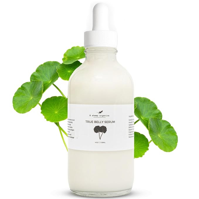 8 Sheep True Belly Serum, Pregnancy-Safe Skin Care Belly Oil with Triple-Weighted Hyaluronic Acid... | Amazon (US)