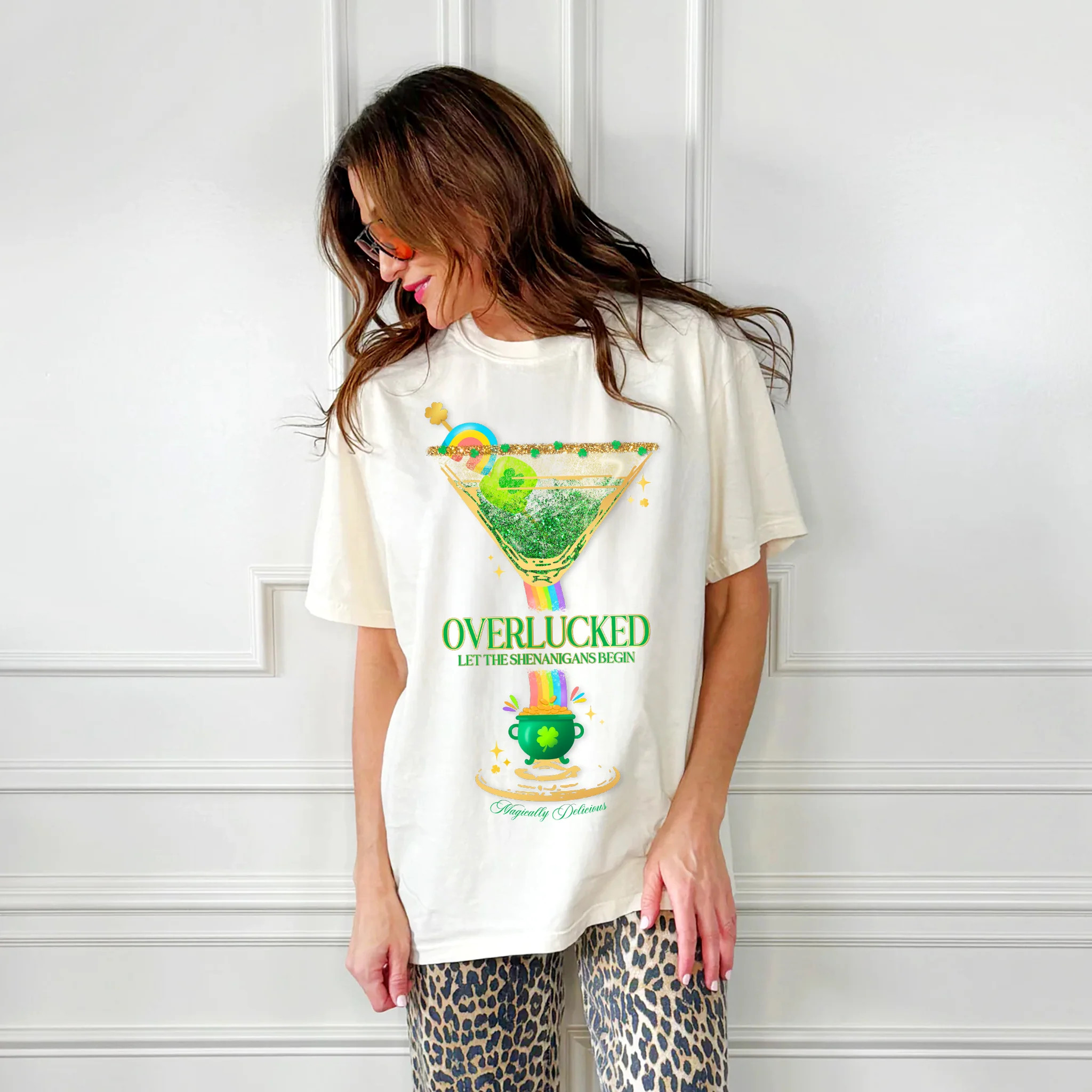 Overlucked Tee | Poppy & Pine