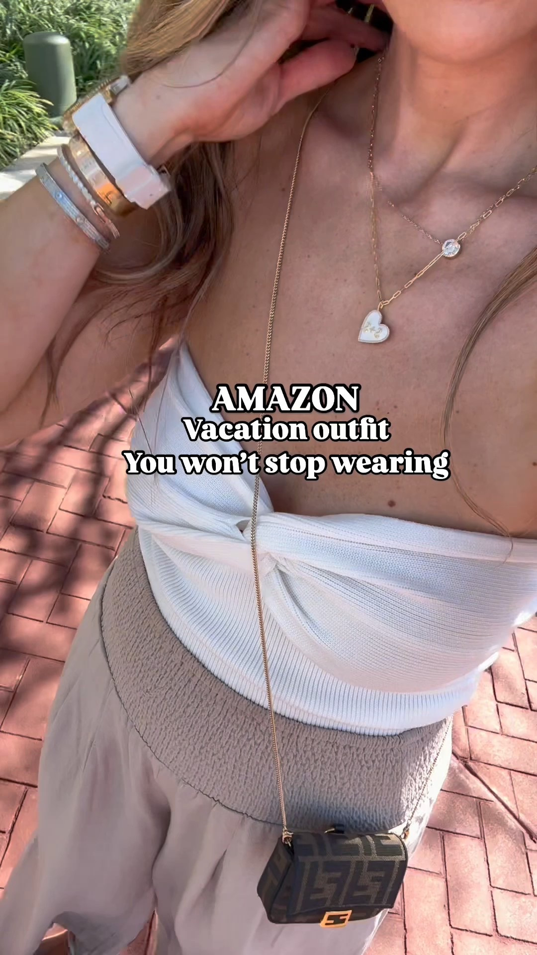 Amazon tube top sz  medium 
Wide leg pants sz large 

#LTKFindsUnder50 #LTKOver40 #LTKMidsize