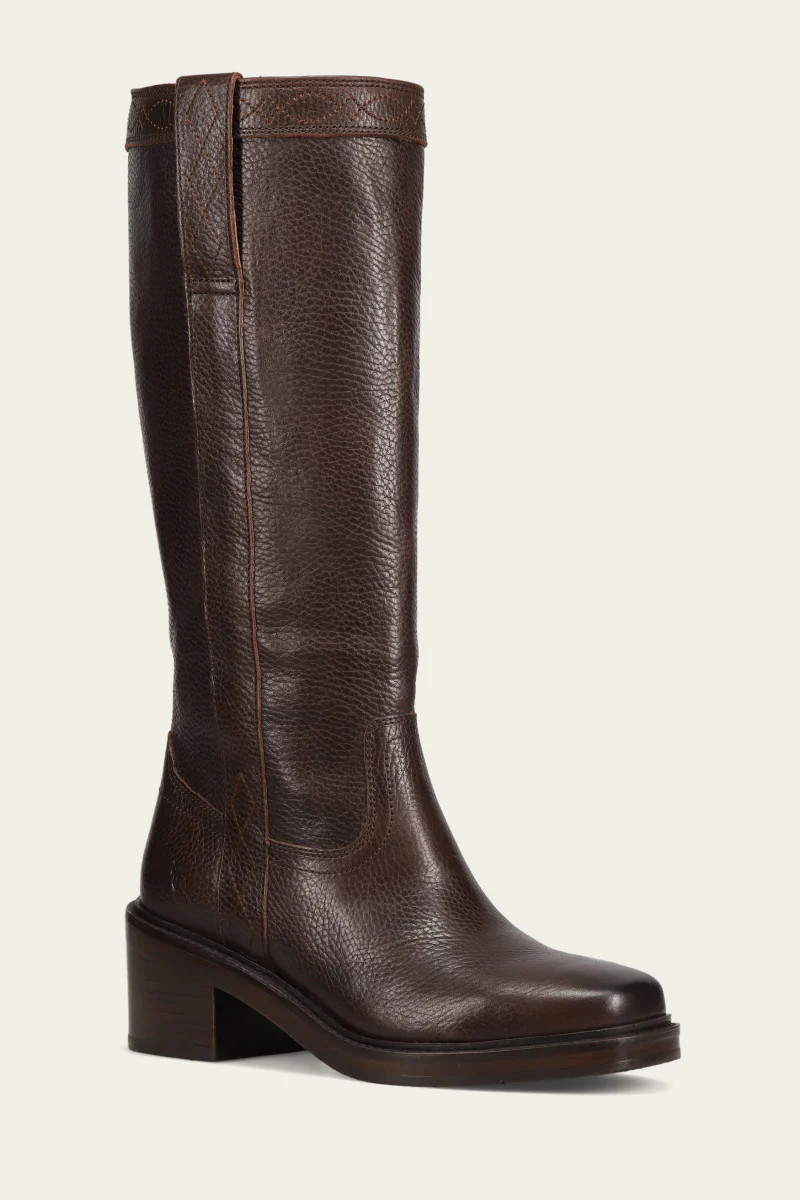 Women's Dark Brown Kate Pull On Boots | The Frye Company | FRYE