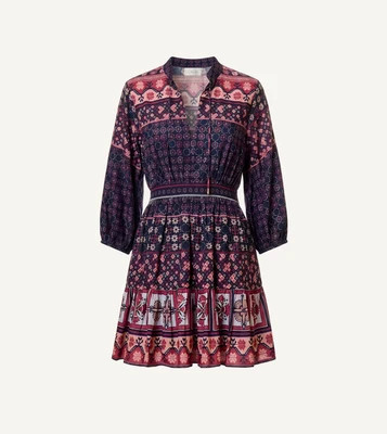 Priyanka Mini Dress | Zocalo Rose Tan XS | Cleobella