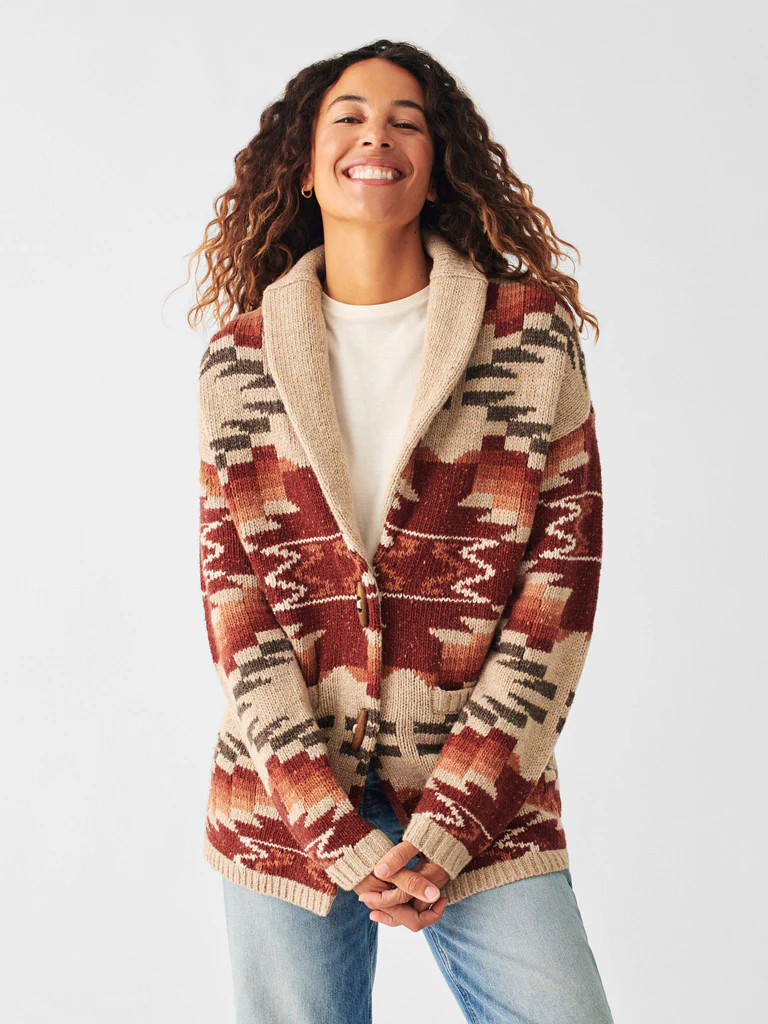 ThunderVoice Eagle Cardigan | Faherty