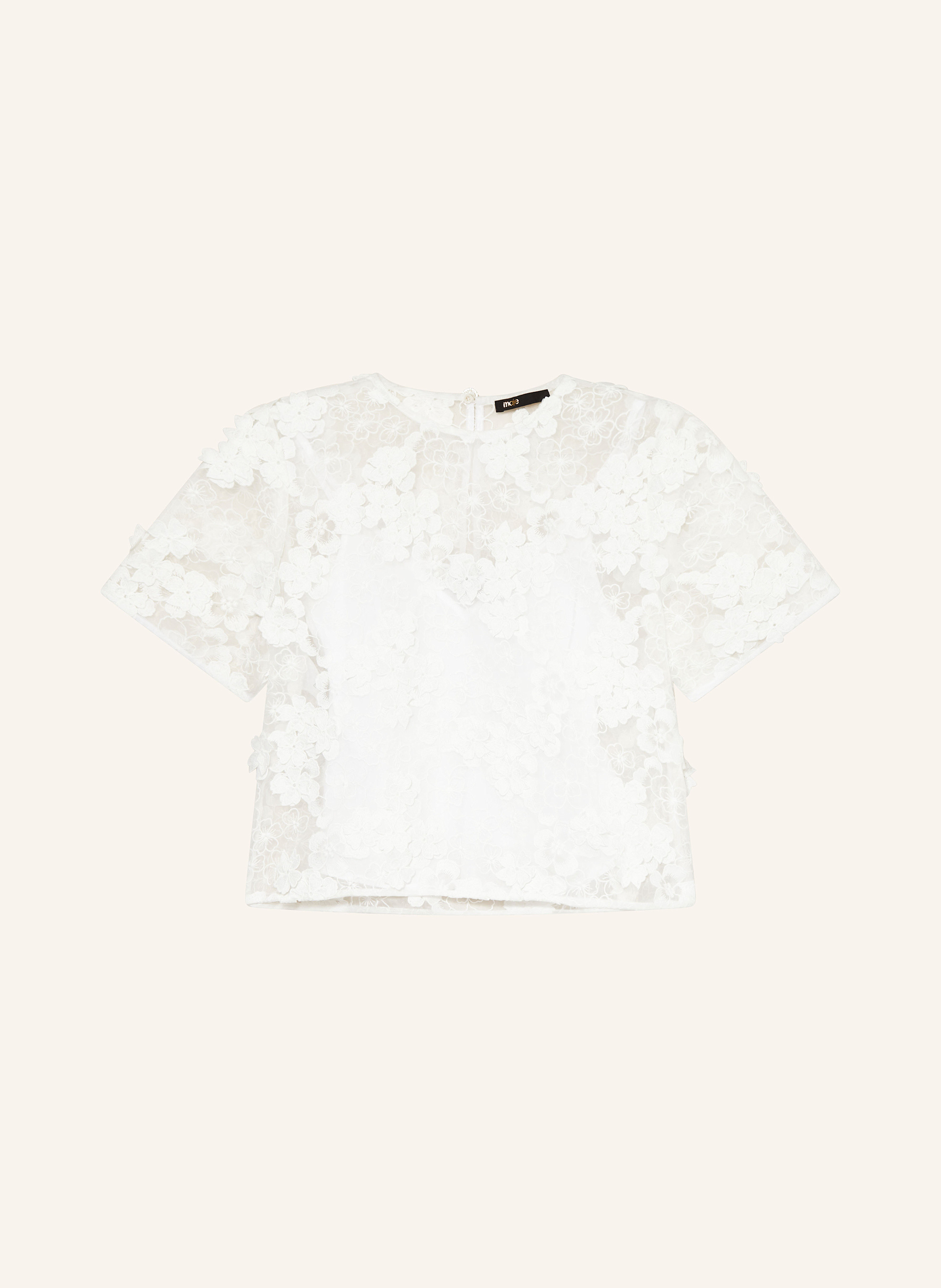 Blusenshirt aus Spitze mit Schmucksteinen | Breuninger (DACH)