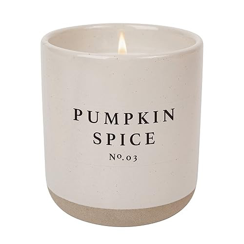 Sweet Water Decor Pumpkin Spice Soy Candle | Pumpkin, Cloves, Buttercream, Cinnamon, Smoke Embers... | Amazon (US)