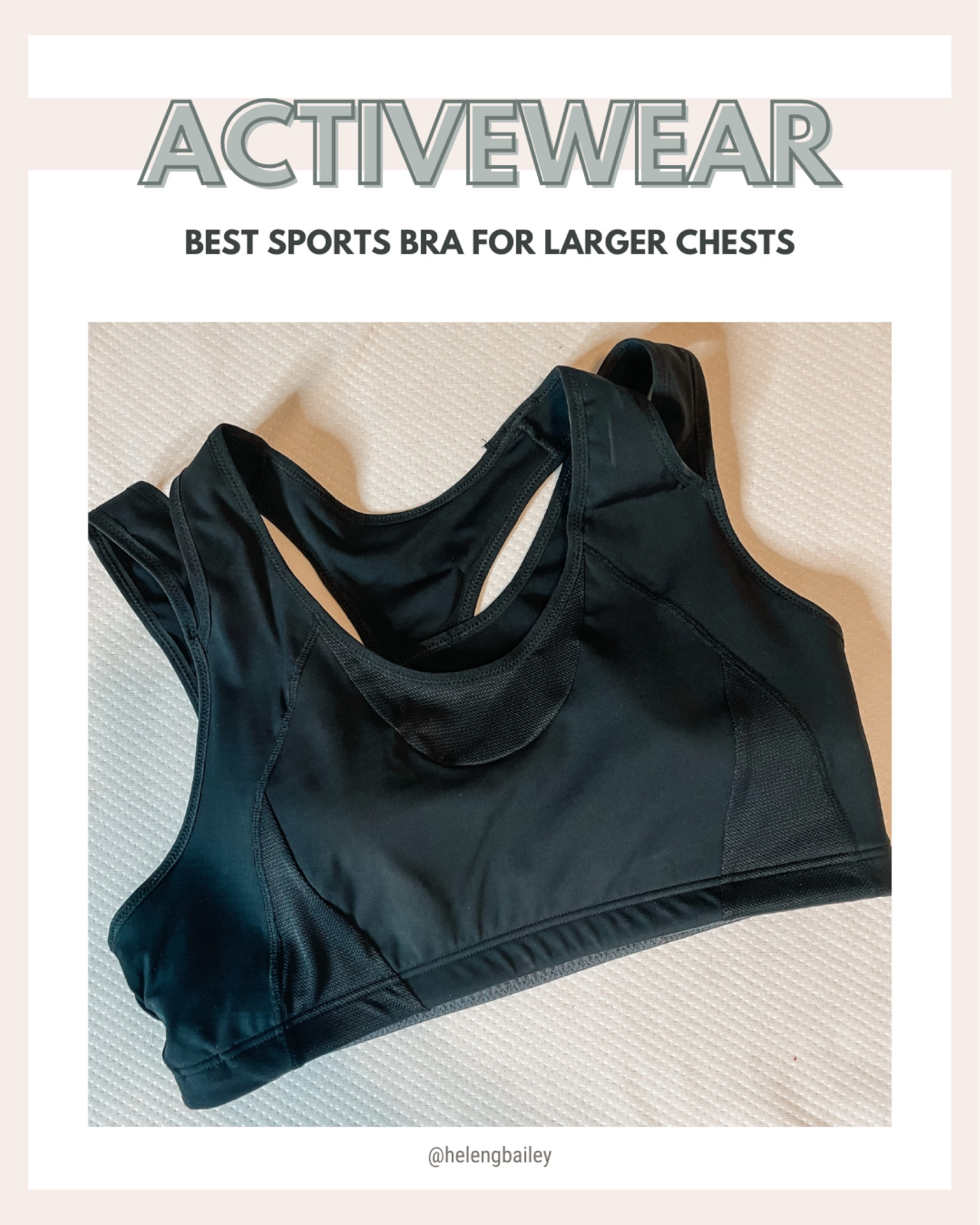 This is the best sports bra for larger chests. I wear this to top class and feel very very secure highly recommend and it's on sale today for Amazon prime day.#LTKxPrimeDay #LTKcurves

#LTKFitness