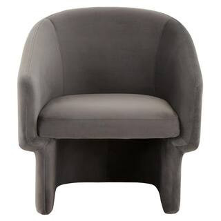 Susie Dark Grey Accent Chair | The Home Depot