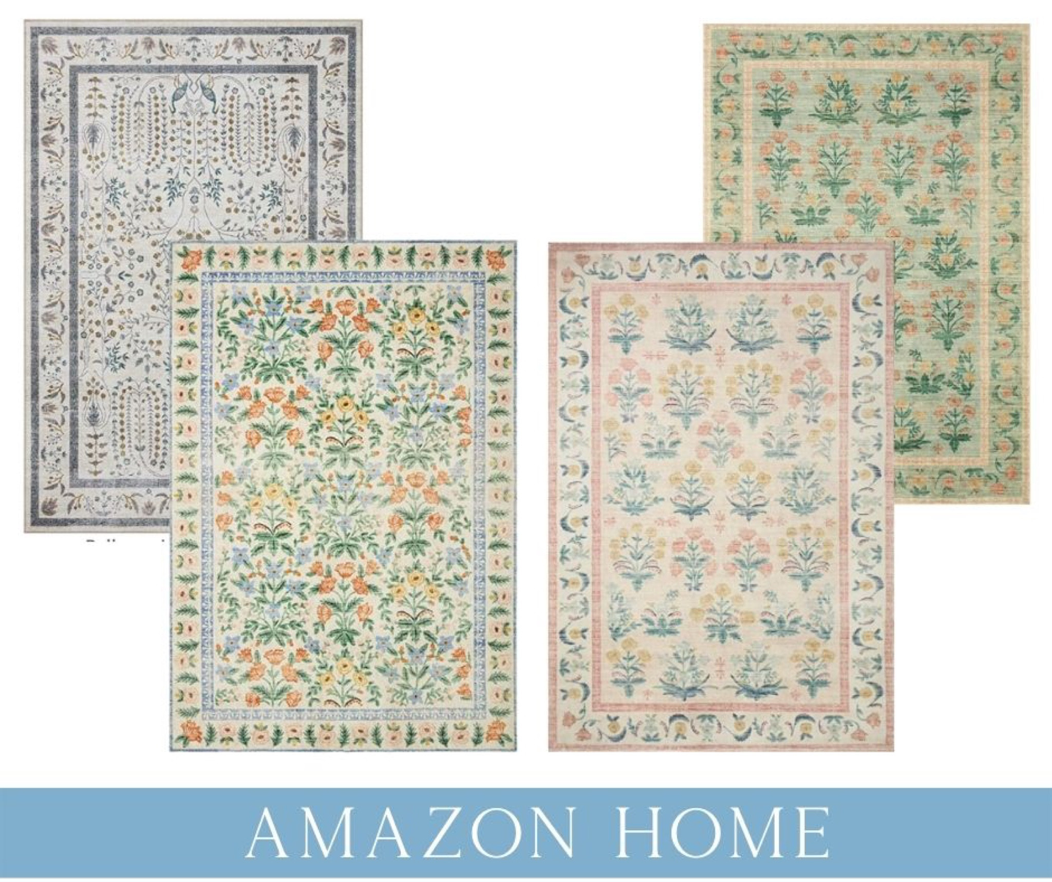 Rugs, coastal rugs, Grandmillennial rugs, transitional style, amazon rugs

#LTKfamily #LTKhome