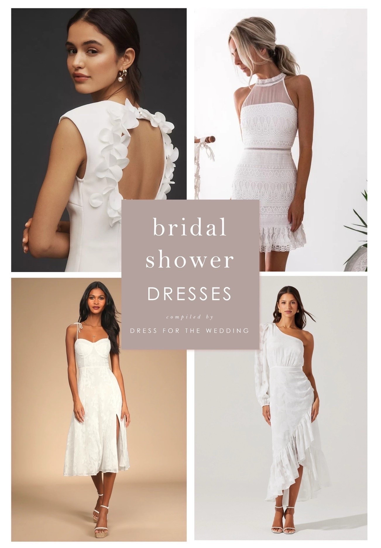 Bridal shower dress for a bride
White dress
Ivory dress
White mini dress 
White maxi dress 
What to wear for your bridal shower 
Graduation dress 
White midi dress 
Engaged, planning a wedding or attending several weddings? Dress for the Wedding is a curated wedding shopping site. Follow us on the LIKEtoKNOW.it shopping app to get the product details for this look plus sale alerts on wedding attire, cute dresses under $100, ideas for wedding guest outfits, plus wedding decor and gift ideas!

#LTKdayinmylife #LTKWedding #LTKgrwm